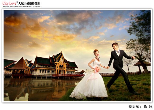 世博园婚纱照_西安世博园婚纱照图片(2)